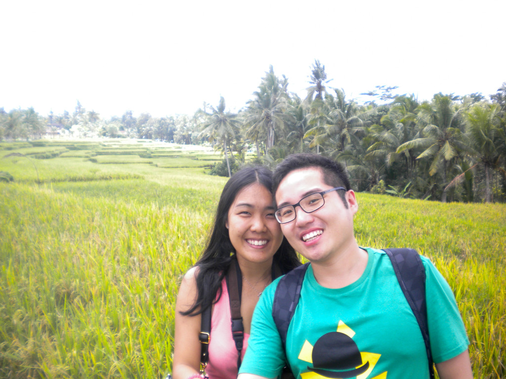 Us at the padi field!